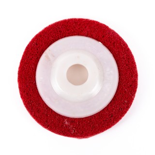 Disc pasla rosie, 125mm, polizor unghiular, suport prindere 8bucati