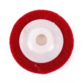 Disc pasla rosie, 125mm, polizor unghiular, suport prindere 8bucati