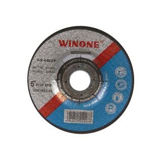 Disc polizat pentru metal Winone, diametru 125 mm, grosime 6 mm
