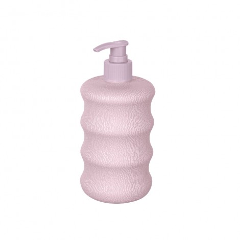 Dozator sapun lichid Cleasoap, 500ml, dispenser, roz
