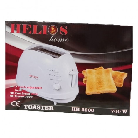 Prajitor paine Helios HH 3900, 700W, 2 felii, alb