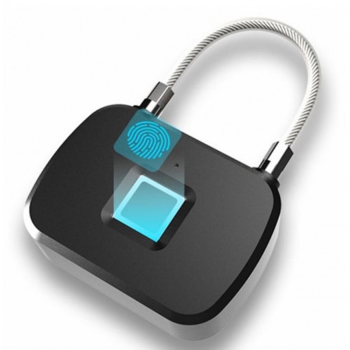 Lacat cu amprenta (suporta 10 amprente diferite)