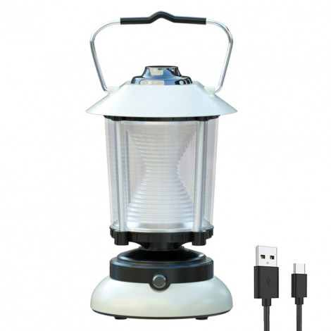 Lampa camping LED Q-ZD261, intensitate reglabila, lumina calda si lumina rece