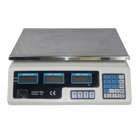 Cantar electronic Lider MX411 40 kg, digital, functii multiple