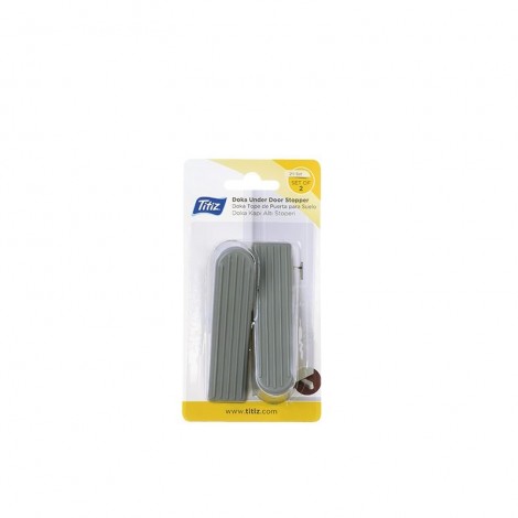 Opritor de usa Doka, set 2 buc, 98x25mm, tip pana, alb Opritor de usa Doka, set 2 buc, 98x25mm, tip pana, alb