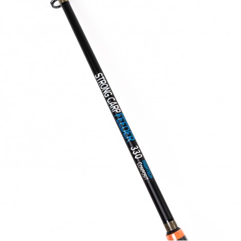 Strong carp feeder 330 cm, telescopic, varf montat + 2 varfuri rezerva, composit