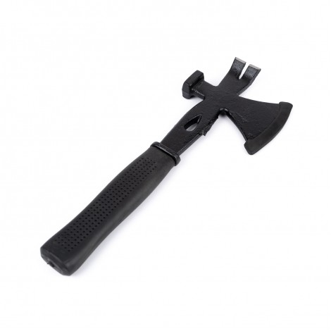 Toporisca multifunctionala 3 in 1: topor, ciocan, bara cu gheare, 325mm