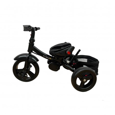 Tricicleta cu scaun reversibil si pozitie de somn, L-Sun SL02, gri
