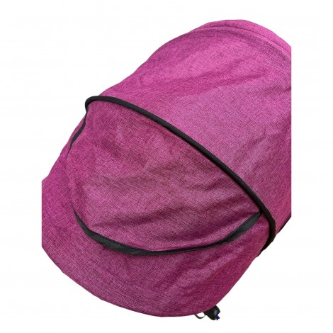 Tricicleta cu scaun reversibil si pozitie de somn, L-Sun SL02, mov