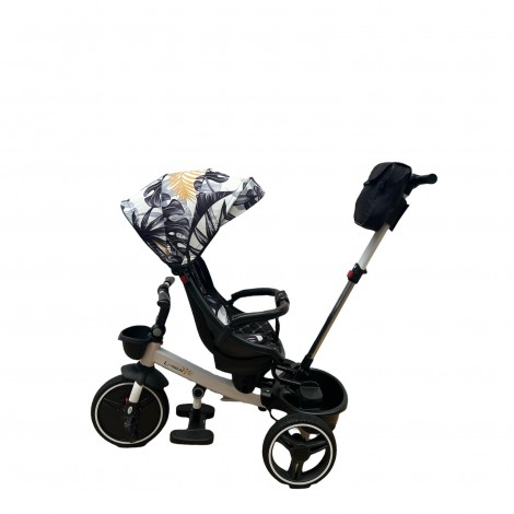 Tricicleta pliabila, scaun reversibil, cu pozitie de somn, L-Sun SL01, frunze