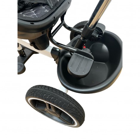 Tricicleta pliabila, scaun reversibil, cu pozitie de somn, L-Sun SL01, frunze