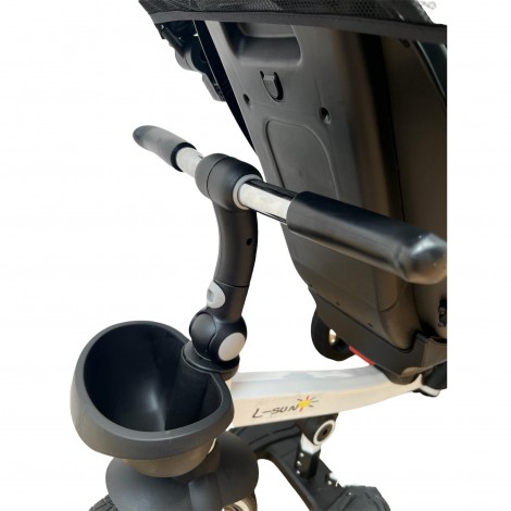 Tricicleta pliabila, scaun reversibil, cu pozitie de somn, L-Sun SL01, frunze