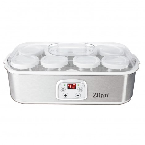 Aparat preparat iaurt Zilan ZLN6104, 25W, afisaj LED, timer, termostat reglabil