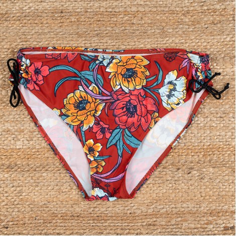 Costum de baie Marta, red, 2 piese cu rochita