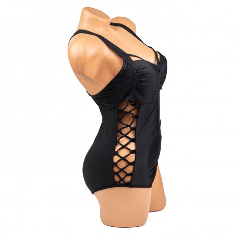 Costum de baie Molly, black, intreg