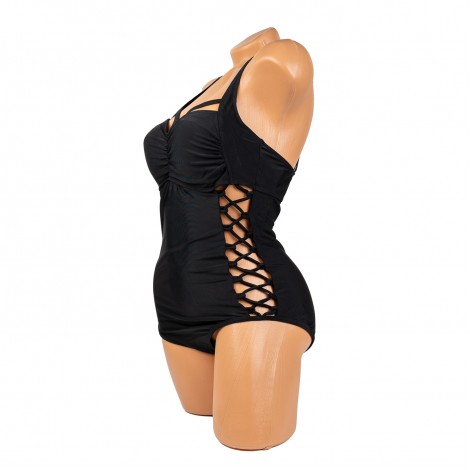 Costum de baie Molly, black, intreg