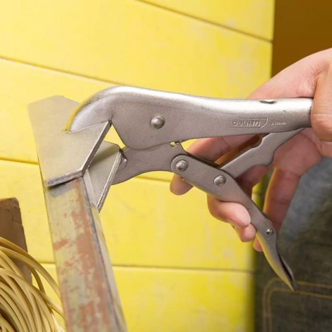 Cleste de masa plat autoblocant pentru sudura, 25mm