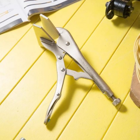 Cleste de masa plat autoblocant pentru sudura, 25mm