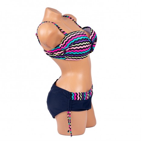 Costum de baie Geanina, blue, 2 piese