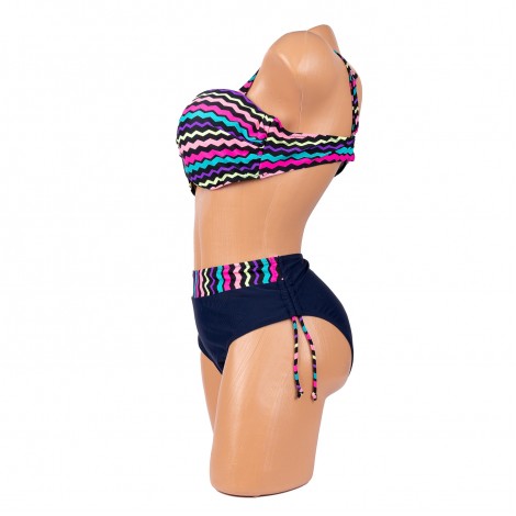 Costum de baie Geanina, blue, 2 piese