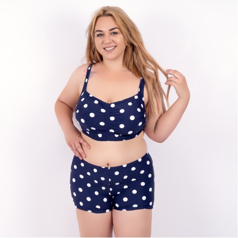 Costum de baie Valeria, 2 piese cu boxeri