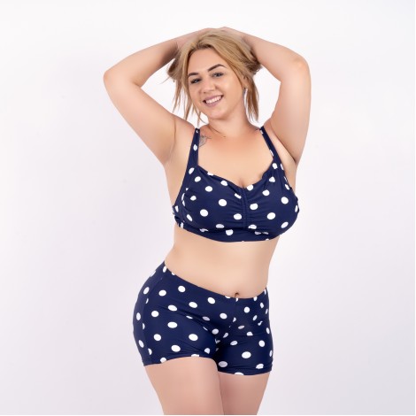 Costum de baie Valeria, 2 piese cu boxeri