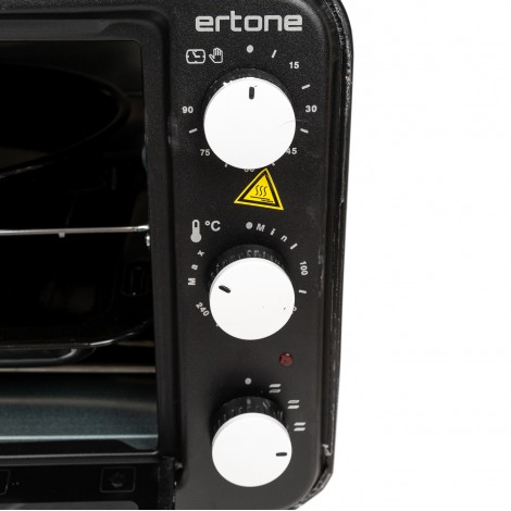 Cuptor electric Ertone MN9060, cu termostat, 1420 W, 36 l, negru