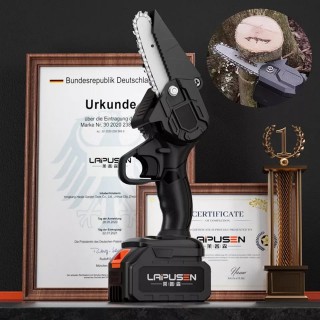 Drujba mini Lapusen cu un acumulator, 24V, 4 inch, negru