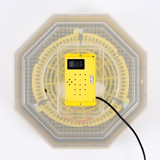Incubator electric cu termometru Cleo 5T ERT-MN 9051, 60 oua gaina/150 oua prepelita (clocitoare)