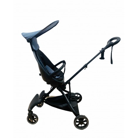 Carucior sport L-Sun A6, scaun rotativ 360 grade, cu parasolar UV, bidirectional, pliabil, compact si usor, blue