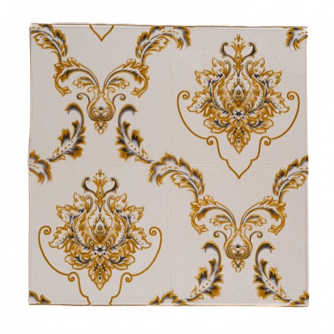 Placa decorativa tip tapet, 70 x 70 cm, model golden
