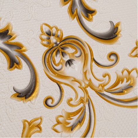 Placa decorativa tip tapet, 70 x 70 cm, model golden